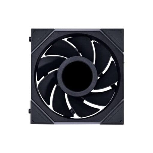 Lian Li UNI FAN TL LCD 120 Triple Black Fan (12TLLCD3B) - 3x 120mm fans, 1x UNI FAN Controller Cable (P-7P)