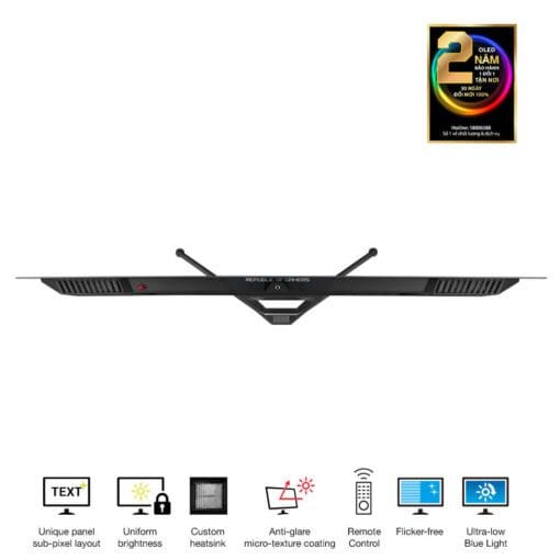 ASUS ROG Swift OLED PG42UQ OLED Gaming Monitor - 42 inch 4K (5120 x 1440), 138Hz (overclocked), 0.1 ms (GTG), G-SYNC® compatible. 98% DCI-P3, true 10-bit, HDMI® 2.1, Remote Control