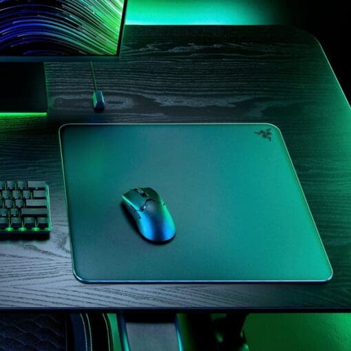Razer Atlas Tempered Glass Gaming Mouse Mat - Black (450 x 400 x 5 mm)