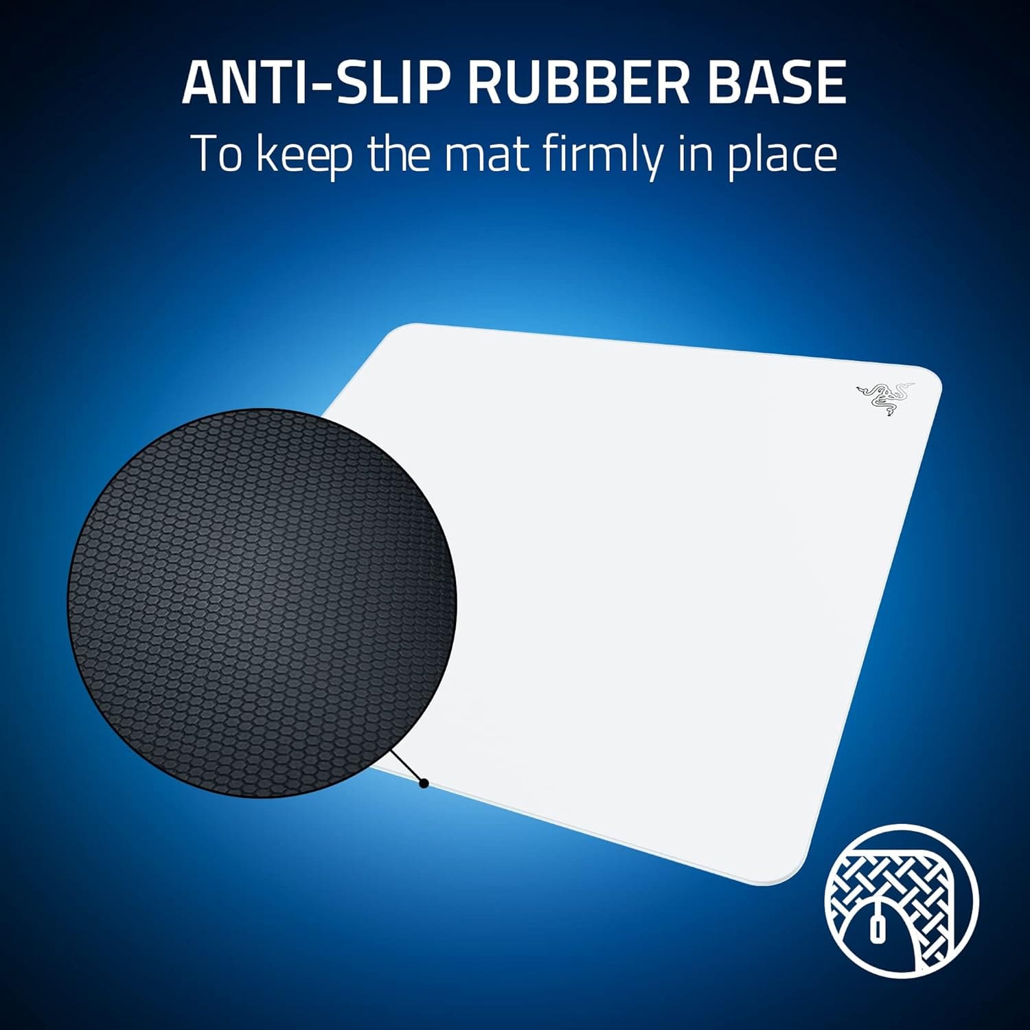 Razer Atlas Tempered Glass Gaming Mouse Mat - Black (450 x 400 x 5 mm) 38 Razer Atlas White page mb 6