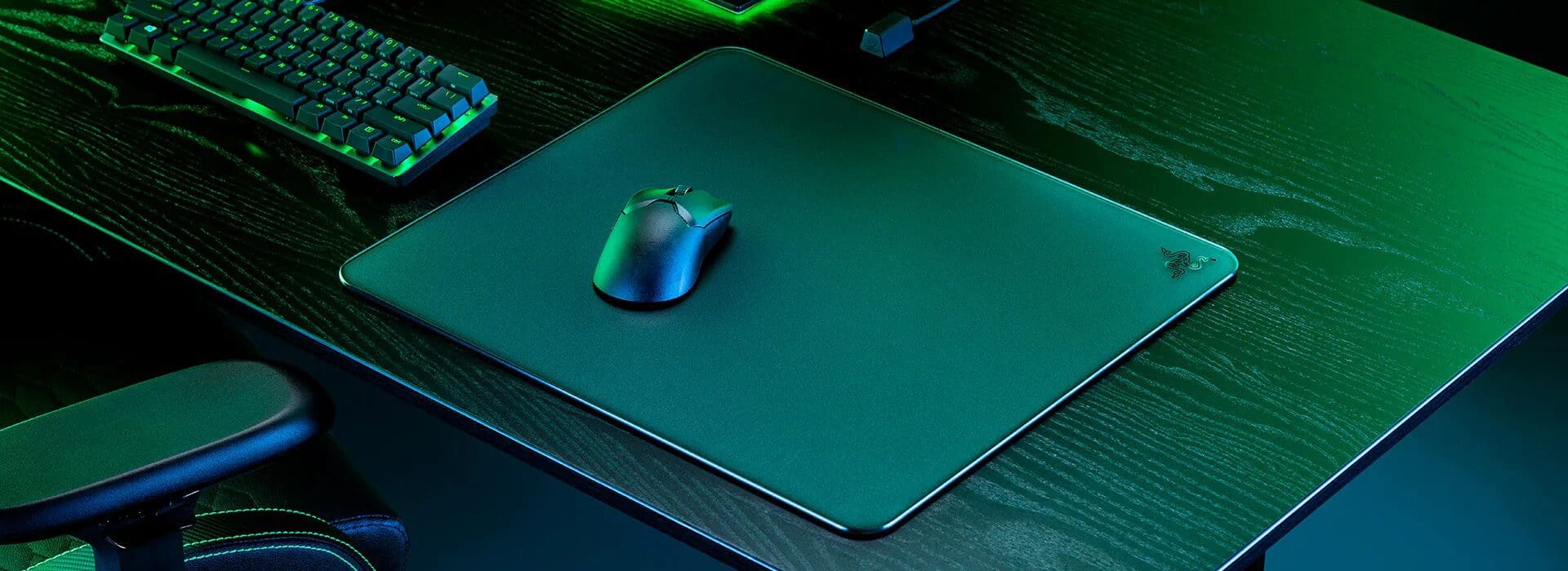Razer Atlas Tempered Glass Gaming Mouse Mat - Black (450 x 400 x 5 mm) 20 razer atlas precision desktop
