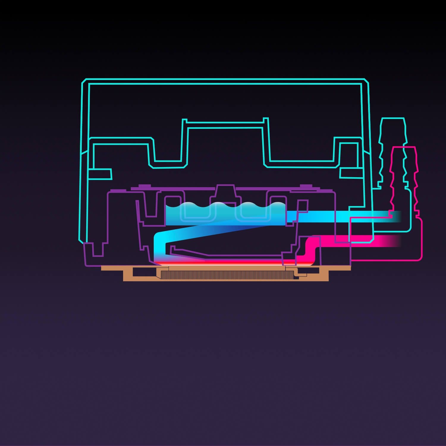 Cooler Master MASTERLIQUID 360 ATMOS ARGB Close-Loop AIO Liquid Cooling - Black, Customize Pump, Sickleflow Edge PWM Fans, 240mm Radiator, CryoFuze Cooling 79 MasterLiquid 240 Atmos 06