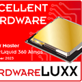 Cooler Master MASTERLIQUID 360 ATMOS ARGB Close-Loop AIO Liquid Cooling - Black, Customize Pump, Sickleflow Edge PWM Fans, 240mm Radiator, CryoFuze Cooling 20 eh cooler master masterliquid 360 atmos image