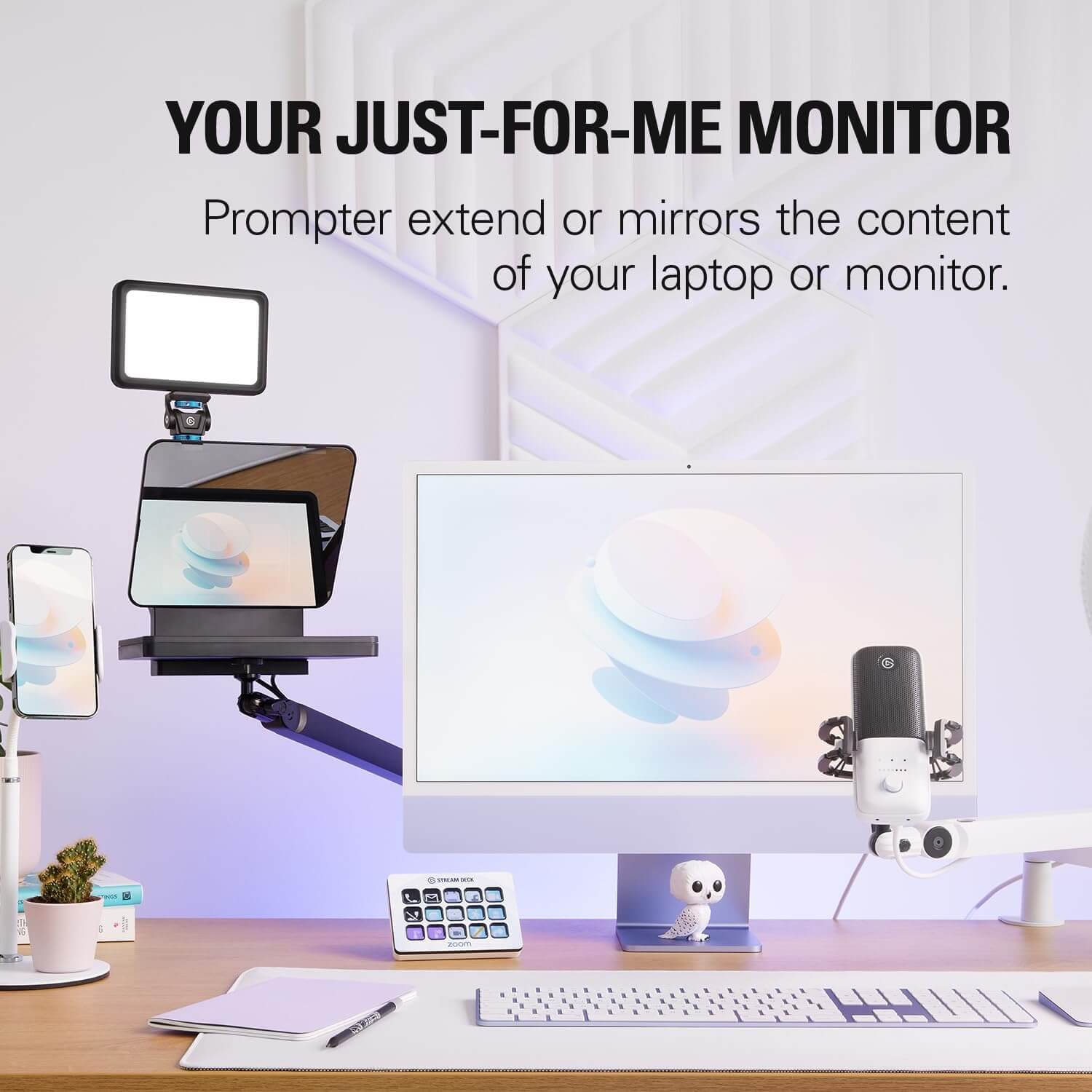 Máy Nhắc Chữ Elgato Prompter - Teleprompter with Built-in Screen 25 Elgato Prompter page mb 3