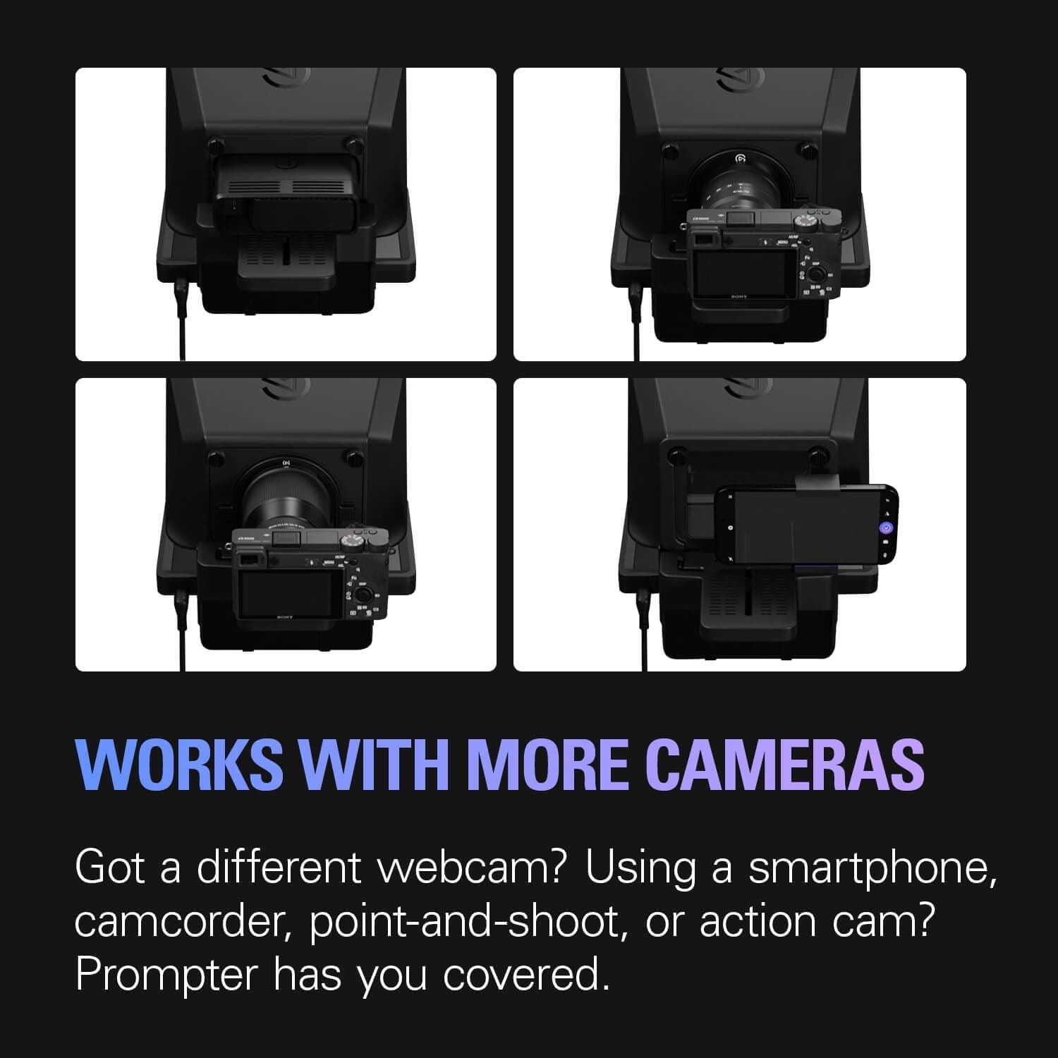Máy Nhắc Chữ Elgato Prompter - Teleprompter with Built-in Screen 28 Elgato Prompter page mb 6