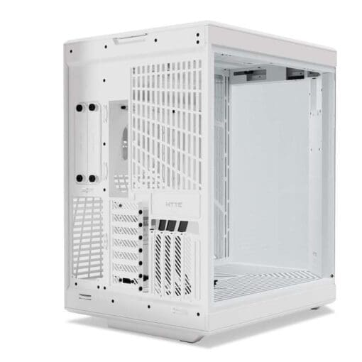 Hyte Y70 Touch Infinite Snow White Modern Aesthetic Case - White/White Mid-Tower ATX size