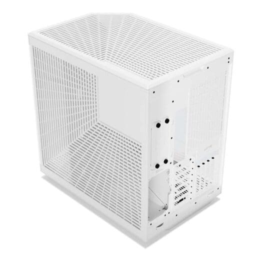 Hyte Y70 Touch Infinite Snow White Modern Aesthetic Case - White/White Mid-Tower ATX size