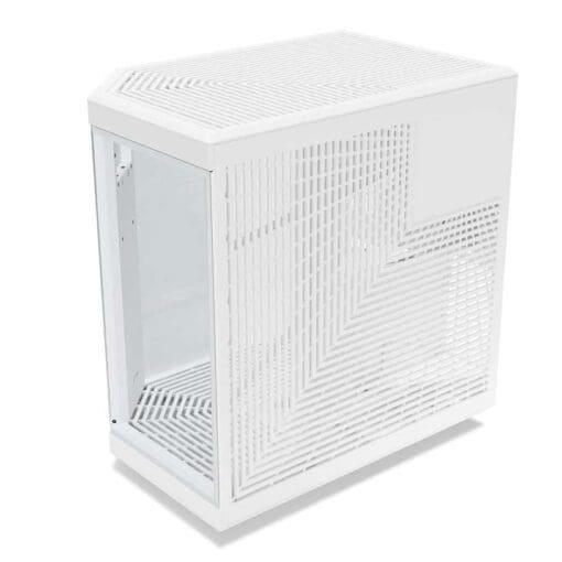Hyte Y70 Touch Infinite Snow White Modern Aesthetic Case - White/White Mid-Tower ATX size
