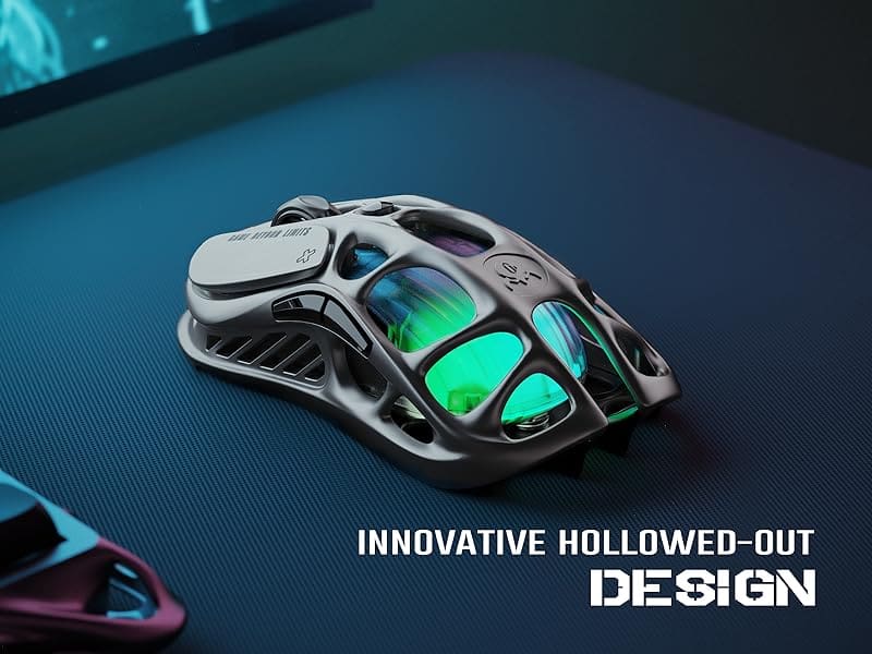 GravaStar Mercury M1 Pro Gunmetal Gray Wireless Gaming Mouse 17 GravaStar Mercury M1 Pro Wireless Gaming Mouse Gunmetal Grey page 7