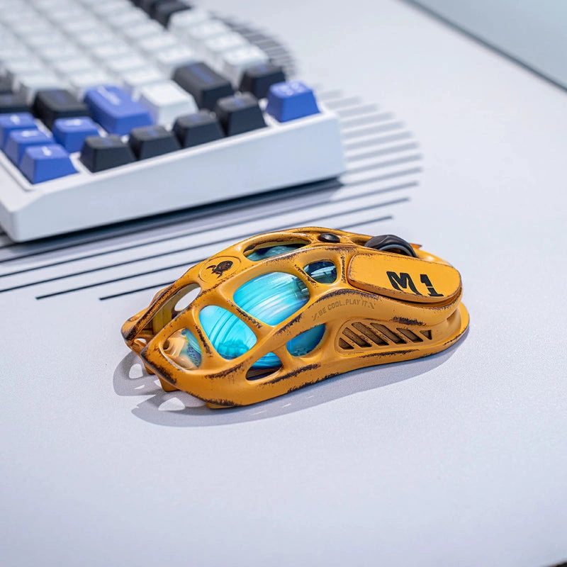 GravaStar Mercury M1 Pro Battle Worn Edition Wireless Gaming Mouse - Yellow 22 2 ac6be6a2 e2a7 49ab 8f33 6c93c468f6a8