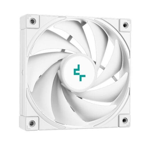 Deepcool AK400 DIGITAL WH CPU Air Cooler - White, 4 heatpipes, ARGB LED strips, 1x 120mm FK120 PWM fan, Intel LGA 1700/AMD AM5 Support