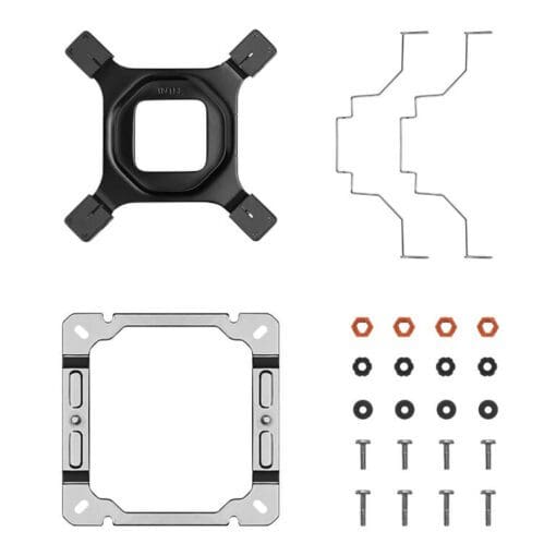 Deepcool AK400 DIGITAL WH CPU Air Cooler - White, 4 heatpipes, ARGB LED strips, 1x 120mm FK120 PWM fan, Intel LGA 1700/AMD AM5 Support