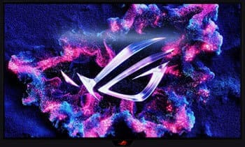 ASUS ROG Swift OLED PG32UCDP Gaming Monitor - 32 inch 4K UHD (3840 x 2160), WOLED, 4K 240Hz - FHD 480Hz, Type-C® (90W PD) 148 Anti glare Dark room