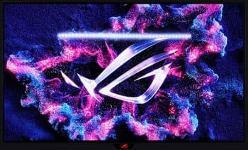 ASUS ROG Swift OLED PG32UCDP Gaming Monitor - 32 inch 4K UHD (3840 x 2160), WOLED, 4K 240Hz - FHD 480Hz, Type-C® (90W PD) 149 Glossy Dark room