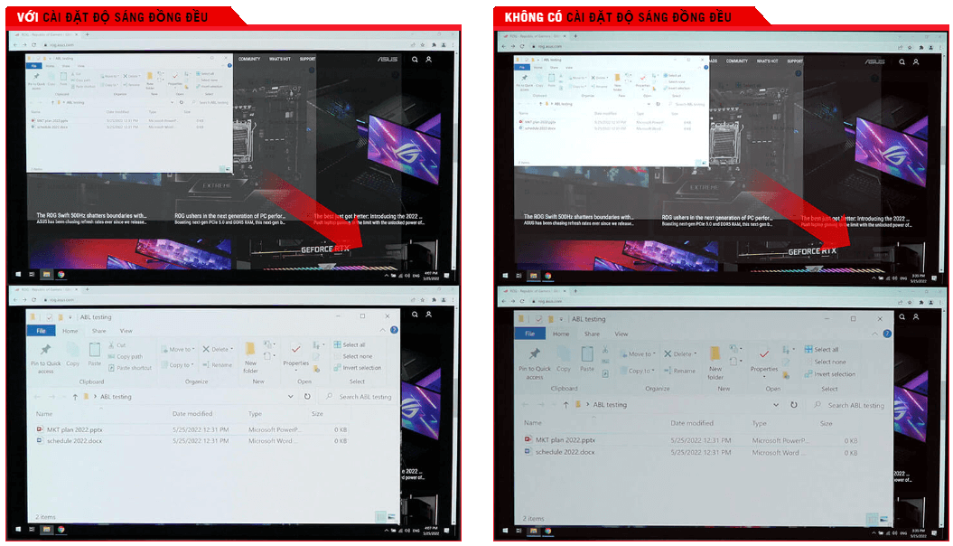 ASUS ROG Swift OLED PG32UCDP Gaming Monitor - 32 inch 4K UHD (3840 x 2160), WOLED, 4K 240Hz - FHD 480Hz, Type-C® (90W PD) 67 UNIFORM BRIGHTNESS