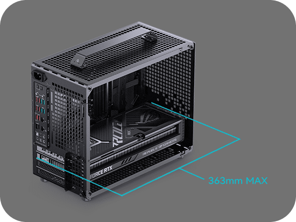 Jonsbo Z20 Black Mini Case - Micro-ATX, Detachable Carrying handle, support 240 AIO 66 202312968408
