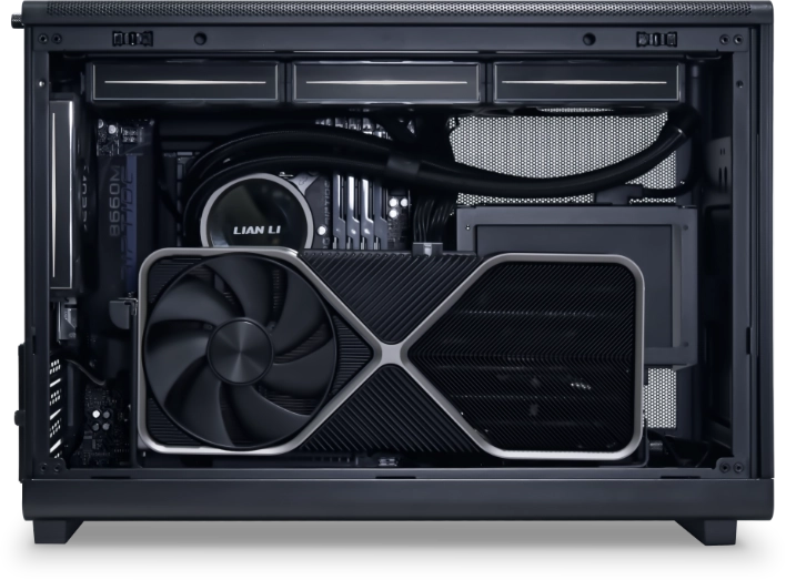 Lian Li DAN A3-mATX - Black, M-ATX mesh Case 44 a3 h 023