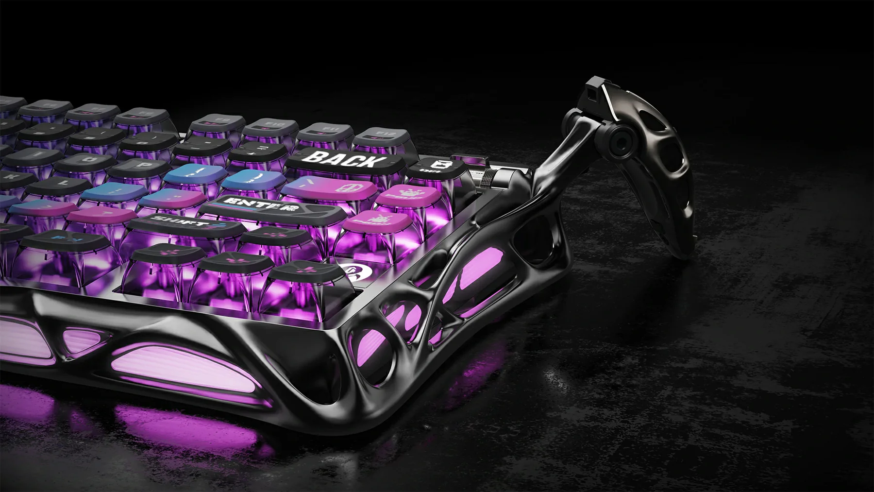 GravaStar Mercury K1 Pro Special Edition - Cyberpunk Gaming Keyboard 20 3 76dcd066 4129 43ee 9779 2f71351624f0