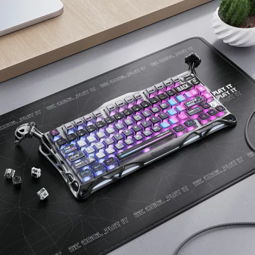 GravaStar Mercury K1 Pro Special Edition - Cyberpunk Gaming Keyboard