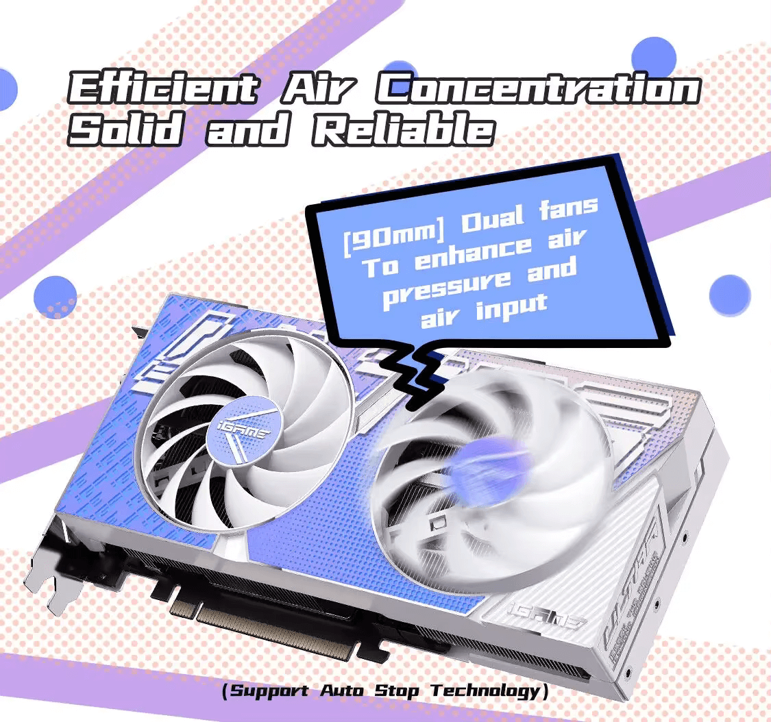 Colorful iGame GeForce RTX 4060Ti Ultra W DUO OC 16GB-V Graphics Card 22 11