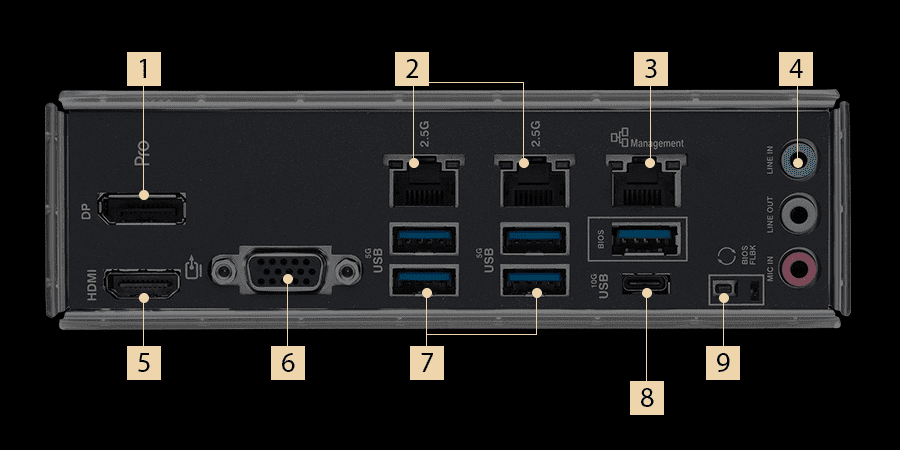 ASUS Pro WS W680M-ACE SE Mainboard 22 ASUS Pro WS W680M ACE SE page 2