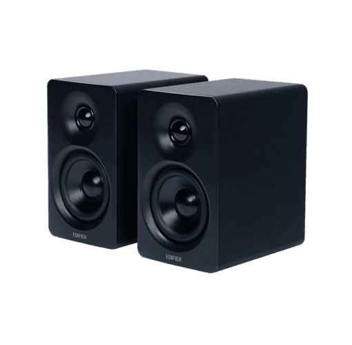 Edifier M60 Black 2.0 Compact Bookshelf Speakers - 66W (RMS) total, Bluetooth V5.3, USB-C, AUX inputs