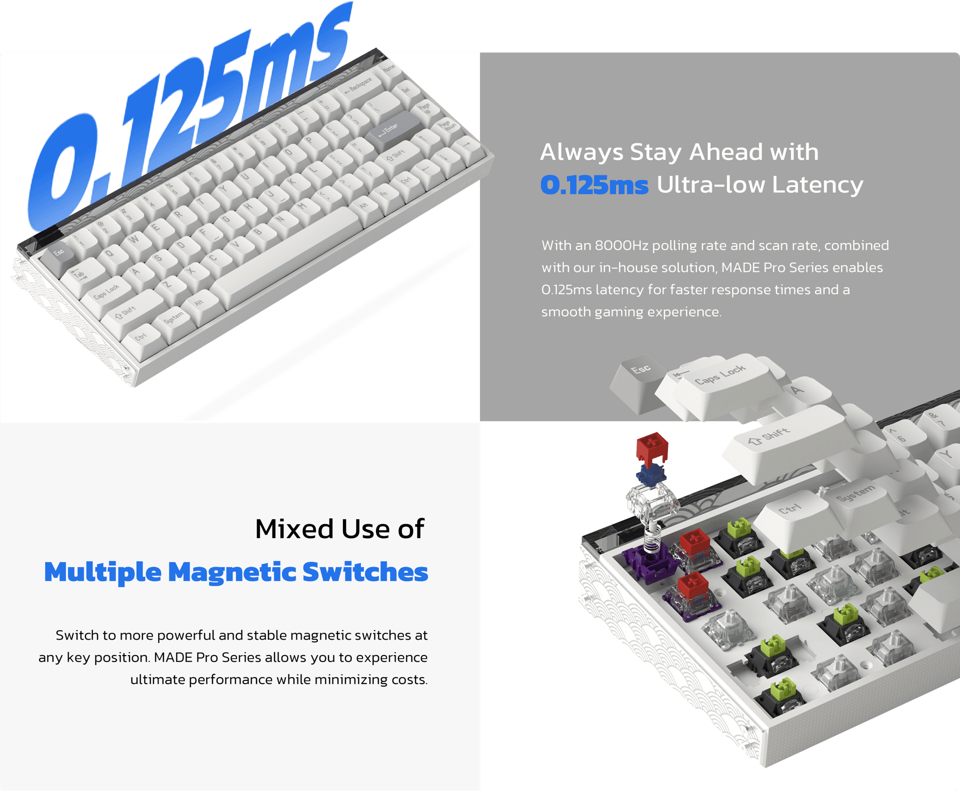 HE MelGeek Made68 Pro (4 Elements) Rapid Trigger Keyboard - 65%, Magnetic Switch, Snap Tap, 8K Polling Rate 9 download 8