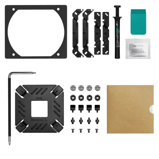 Deepcool DEEPCOOL ASSASSIN IV VC VISION CPU Air Cooler - Black, 7 Heatpipes, Dual Tower, Quad-Segmented Digital Display