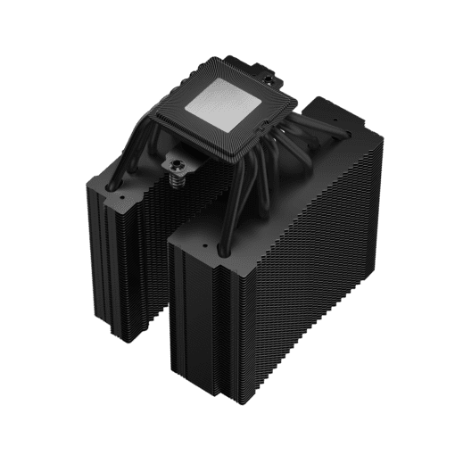 Deepcool DEEPCOOL ASSASSIN IV VC VISION CPU Air Cooler - Black, 7 Heatpipes, Dual Tower, Quad-Segmented Digital Display