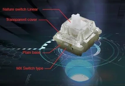 Rapid trigger - thiết thực cho game thủ, lí do vì sao? 4 Cherry MX Nature White