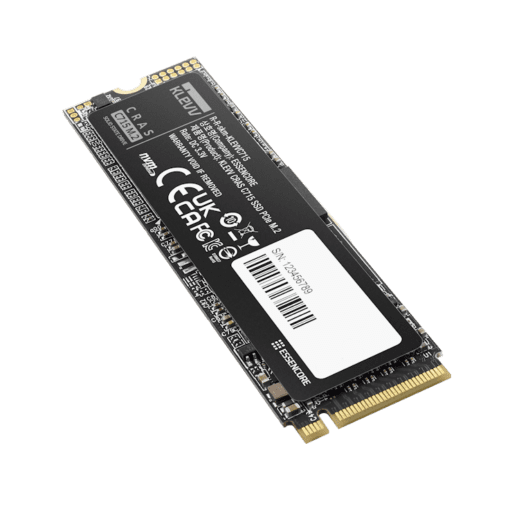 SSD KLEVV CRAS C715 512GB SSD - M.2 2280 NVMe PCIe Gen3x4, Read 3200 MB/s, Write 2000 MB/s