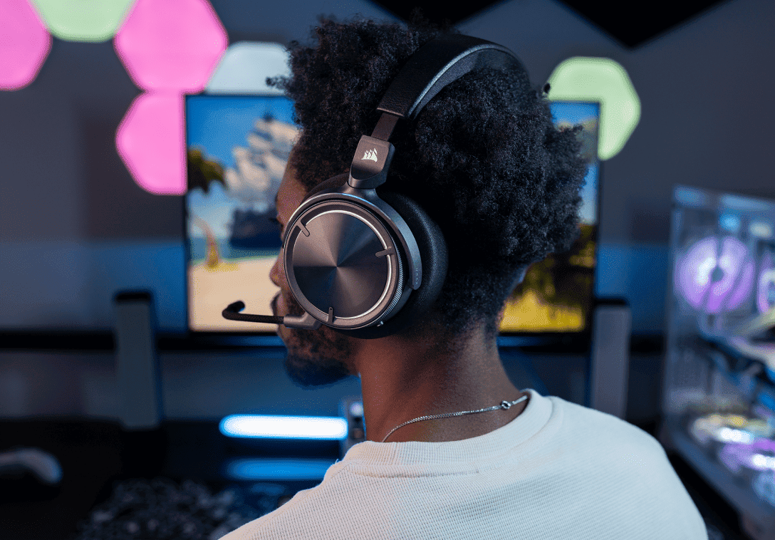CORSAIR VIRTUOSO MAX WIRELESS Gaming Headset - Silver 34
