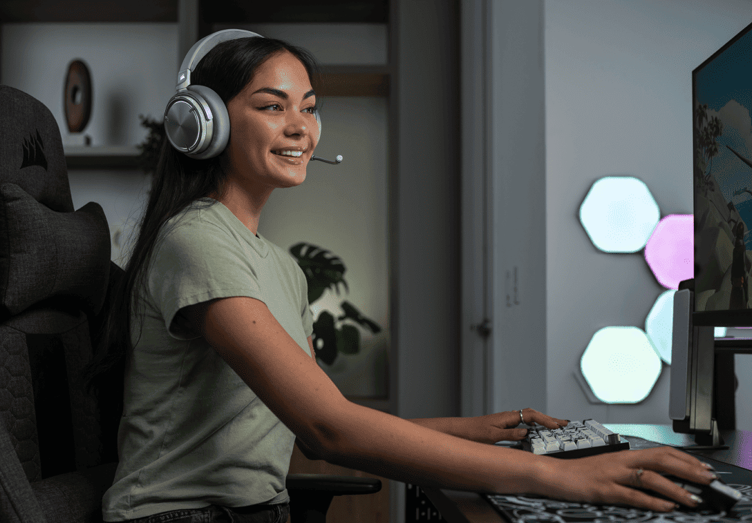 CORSAIR VIRTUOSO MAX WIRELESS Gaming Headset - Silver 35