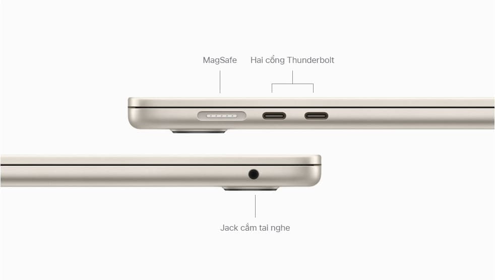 Apple MacBook Air M2 2024 10GPU Space Grey (Z15S006J7) Laptop - Apple M2 Chip (8C CPU, 10C GPU 16C Neural Engine), 16GB RAM, 256GB SSD, 13.6" Liquid Retina (2560x1664), USB-C 30W 42