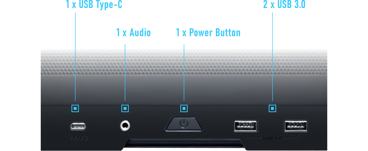 LANCOOL 207 Digital Black Case - 6.5" LCD Screen, 2x140mm PWM front, 2x120mm PWM bottom fans pre-Installed 66 207 20
