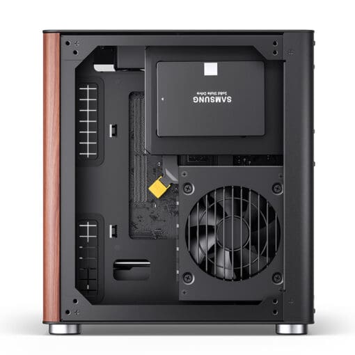 JONSBO TK-0 Separated Cabinet ITX Case Mini Tower Case - 270° Dual-Curved Glass