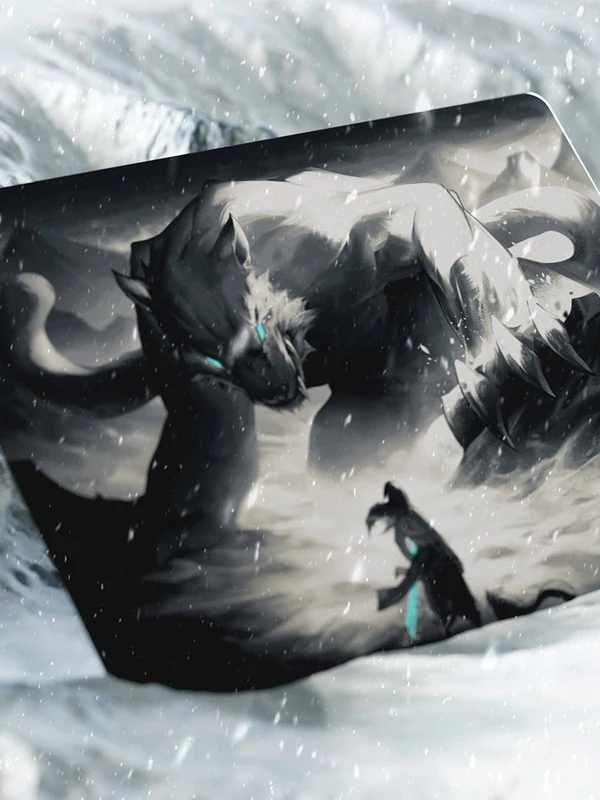 Tekkusai The Beast (500 x 450 x 2.5 mm) Glass Mouse Pad 8 tekkusai