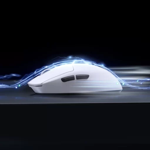 MCHOSE A7 Ultra Wireless Tri-mode Gaming Mouse - 59g, PAW3950, Wired 8K + NANO Wireless 8K, 42000 DPI, 750 IPS