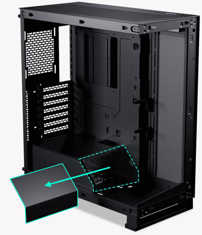Phanteks NV5S White ATX Tempered Glass Mid-Tower Case 28 6 1 1