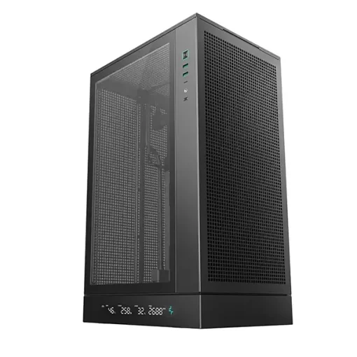 DEEPCOOL CH270 Digital - Black , Vertical M-ATX Case