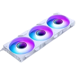 Phanteks M25G2-120 White D-RGB 3-Pack Fans Case - 3x120mm, 350 - 2000 RPM, 4-pin PWM, 3-pin 5V Addressable RGB