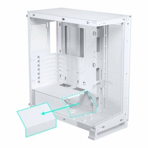 Phanteks NV5S White ATX Tempered Glass Mid-Tower Case