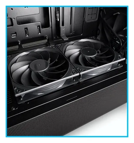 Lian Li LANCOOL 217 White Case - 170mm ARGB front fans, wood panels, USB Type-C Port, Tempered Glass Side Panel 27 217 06