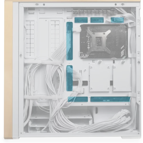 Lian Li LANCOOL 217 White Case - 170mm ARGB front fans, wood panels, USB Type-C Port, Tempered Glass Side Panel 45 217 20 600x600 1