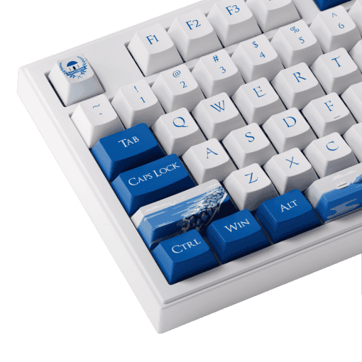 AKKO 5098B Santorini Keyboard - 98%, TFT LCD screen, Multi-modes, Gasket mount, PBT Dye-Sub Keycaps, Hotswap, 8000mAh
