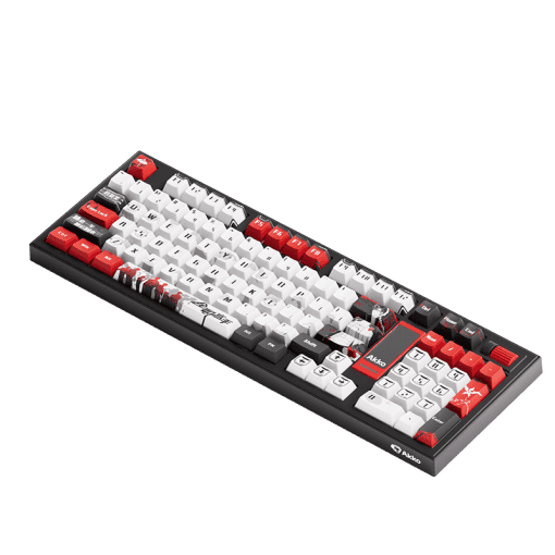 AKKO 5098B The King’s Avatar Ye Xiu Keyboard - 98%, TFT LCD screen, Multi-modes, Gasket mount, PBT Dye-Sub Keycaps, Hotswap, 8000mAh
