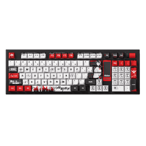 AKKO 5098B The King’s Avatar Ye Xiu Keyboard - 98%, TFT LCD screen, Multi-modes, Gasket mount, PBT Dye-Sub Keycaps, Hotswap, 8000mAh