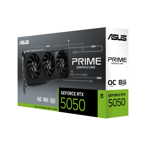 ASUS PRIME GeForce RTX 5050 OC 8GB GDDR6 (PRIME-RTX5050-O8G) Graphics Card