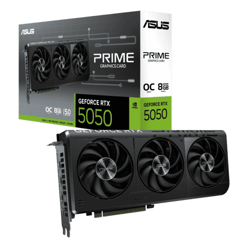 ASUS PRIME GeForce RTX 5050 OC 8GB GDDR6 (PRIME-RTX5050-O8G) Graphics Card