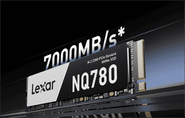 Lexar NQ780 2TB (LNQ780X002T) - M.2 2280 NVME Gen 4 SSD 32 Lexar NQ780 3 2